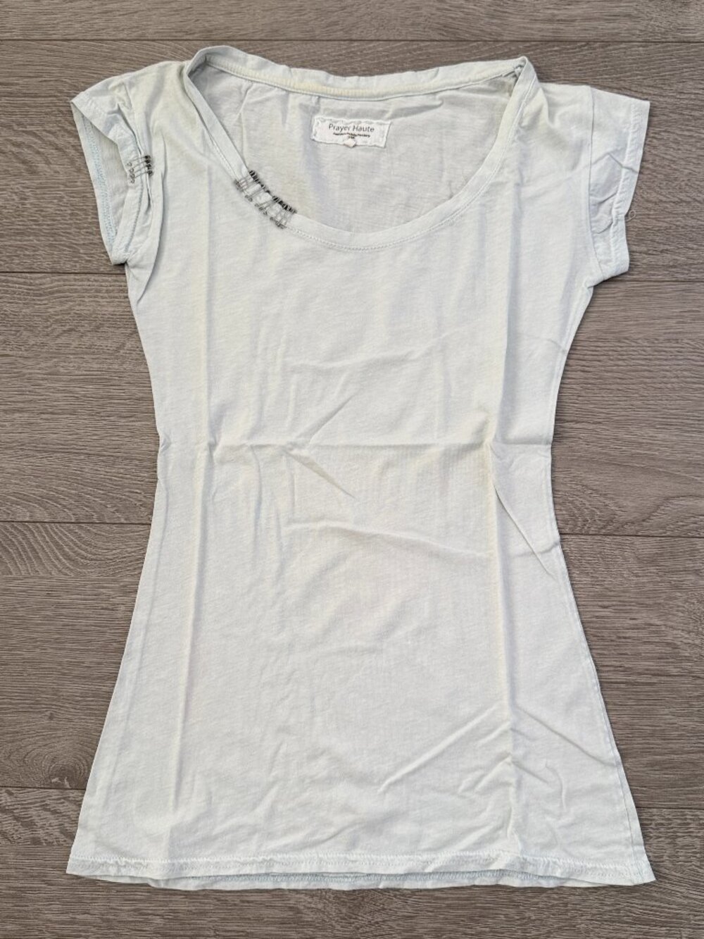 Prayer Haute Couture White Top Size XS